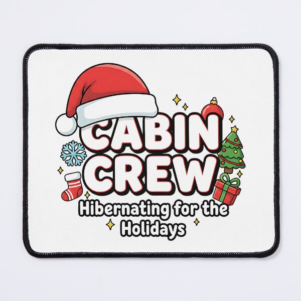 Item preview, Holiday Cabin Crew Cozy Winter Christmas Artwork designed and sold by ArtDesignTp.