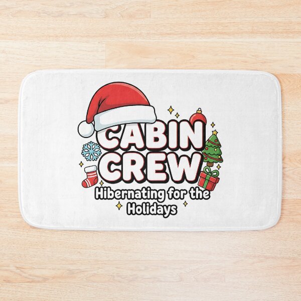 Item preview, Holiday Cabin Crew Cozy Winter Christmas Artwork designed and sold by ArtDesignTp.