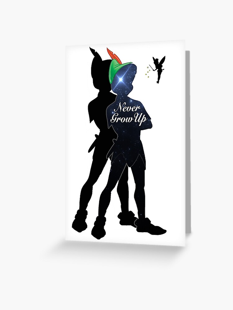 Peter Pan Greeting Card By Hannah129 Redbubble