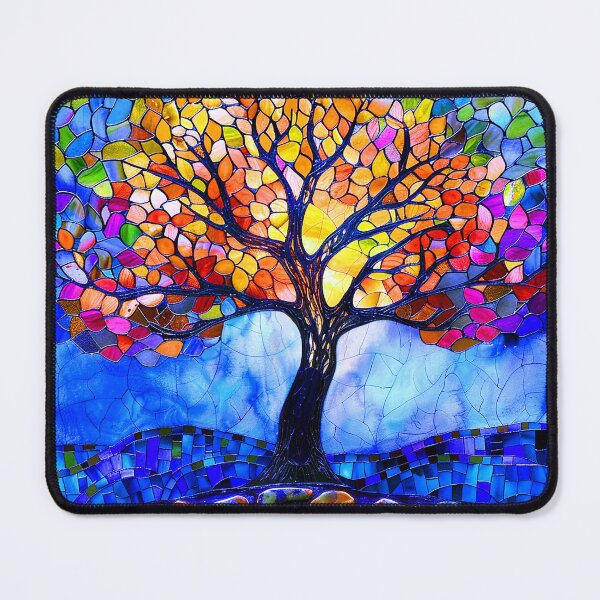 Item preview, Tree Of Life Stained Glass-Inspired Stylized Design designed and sold by DEC02.