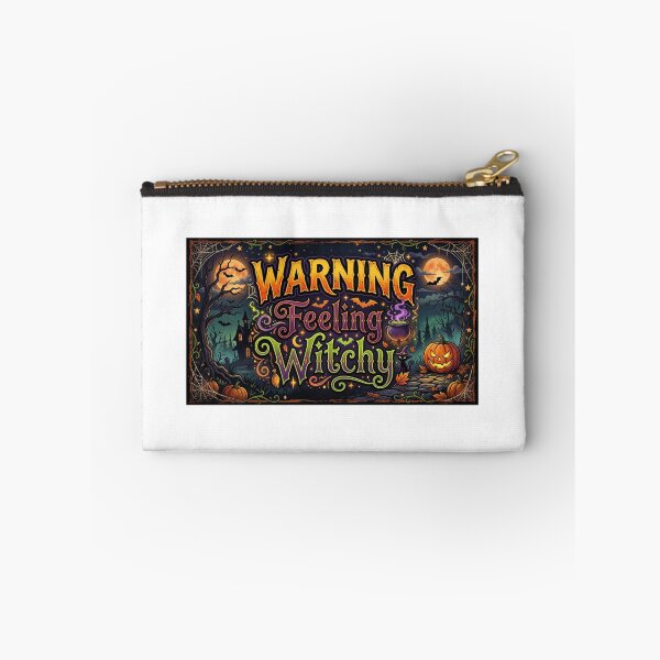 Item preview, Warning Feeling Witchy designed and sold by Custom Sparkle Shop.