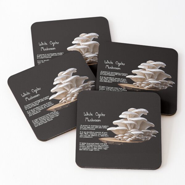 Item preview, White Oyster Mushroom designed and sold by BUTTER7FLY.