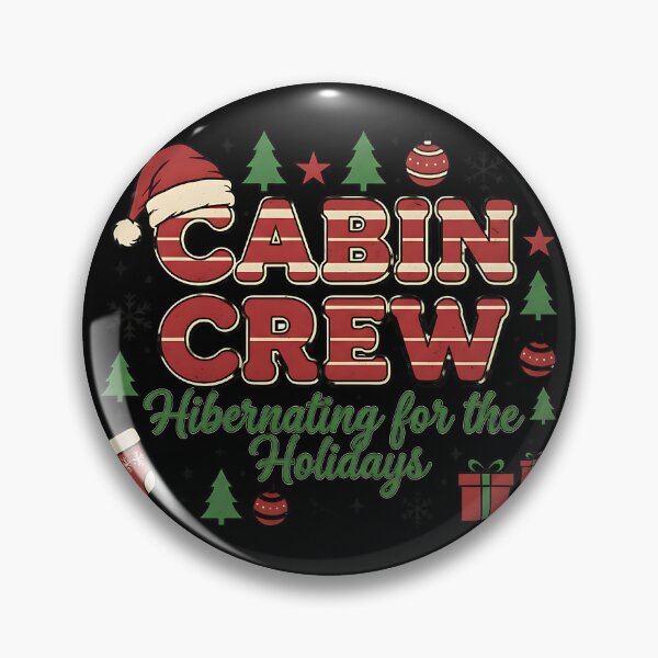 Item preview, Rustic Cabin Crew Hibernating Holiday Christmas Style designed and sold by ArtDesignTp.