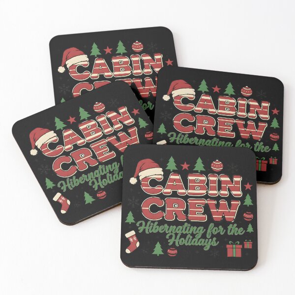 Item preview, Rustic Cabin Crew Hibernating Holiday Christmas Style designed and sold by ArtDesignTp.