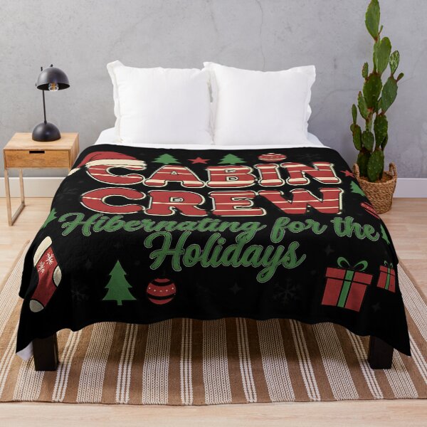 Item preview, Rustic Cabin Crew Hibernating Holiday Christmas Style designed and sold by ArtDesignTp.