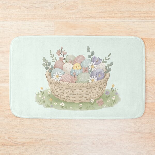 Item preview, Cute Easter Chick in Egg Basket designed and sold by HumTumMe.