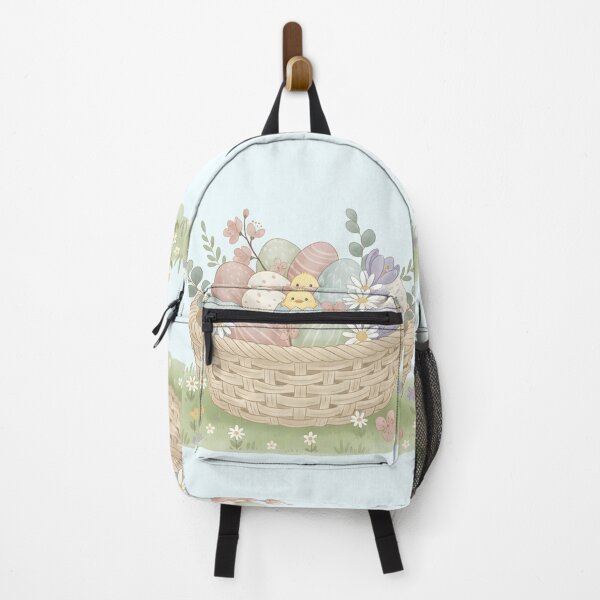 Item preview, Cute Easter Chick in Egg Basket designed and sold by HumTumMe.
