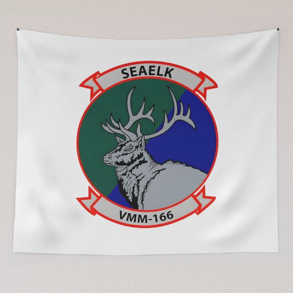 Item preview, Marine Medium Tiltrotor Squadron 166 (VMM-166) Insignia designed and sold by CharlieDesings.