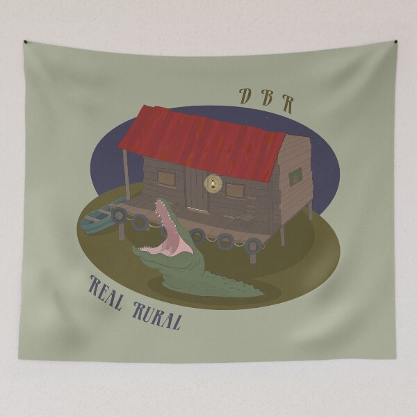 Item preview, Gator on the Bayou designed and sold by DeathbedRegrets.