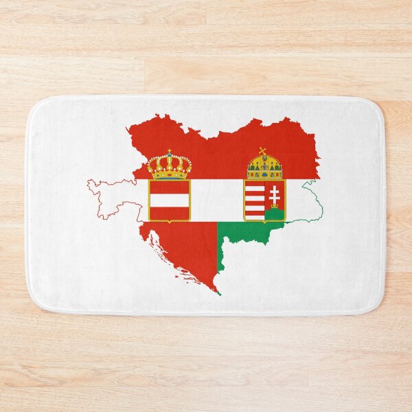 Item preview, Austris Hungary Flag Map designed and sold by ShinGoukiSon.