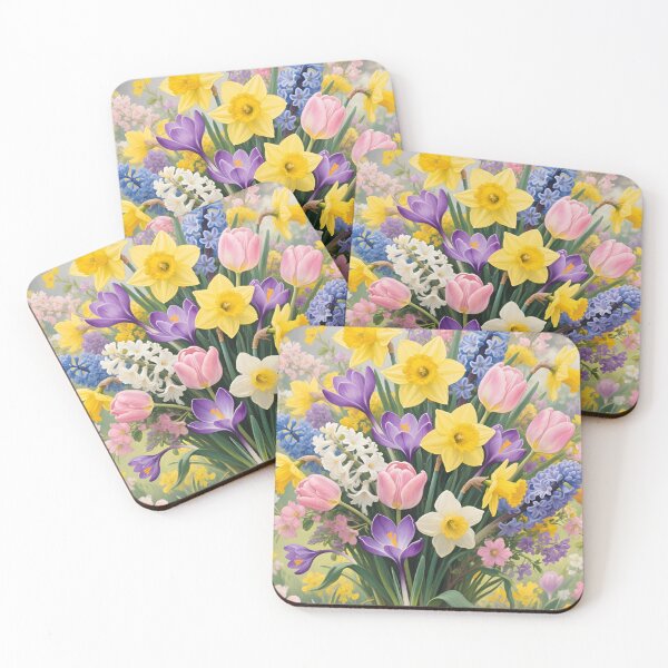 Item preview, Spring Daffodil Bouquet Watercolor | March Birth Flower Floral Art designed and sold by Debbie Schulte.