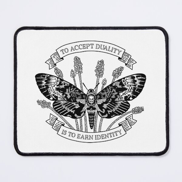 Item preview, to accept duality is to earn identity designed and sold by kristywilker.
