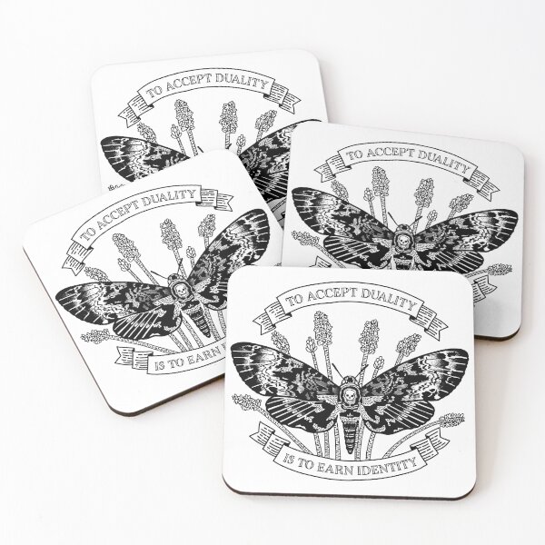 Item preview, to accept duality is to earn identity designed and sold by kristywilker.