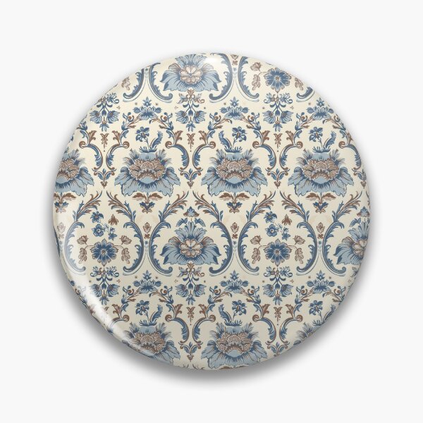 Item preview, Old Blue Damask Pattern designed and sold by LouieVanille.