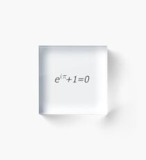 Euler's Identity, Math, Mathematics, Science, formula, equation, #Euler's #Identity, #Math, #Mathematics, #Science, #formula, #equation, #EulersIdentity Acrylic Block