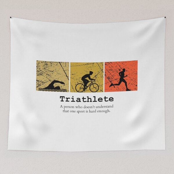 Item preview, Triathlon Athlete – Swim Bike Run Triathlon Sport Design designed and sold by ArcticFoxStudio.