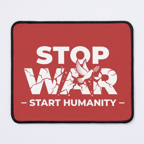 Item preview, Stop War Start Humanity – Peace Dove Design designed and sold by MedIA-store.