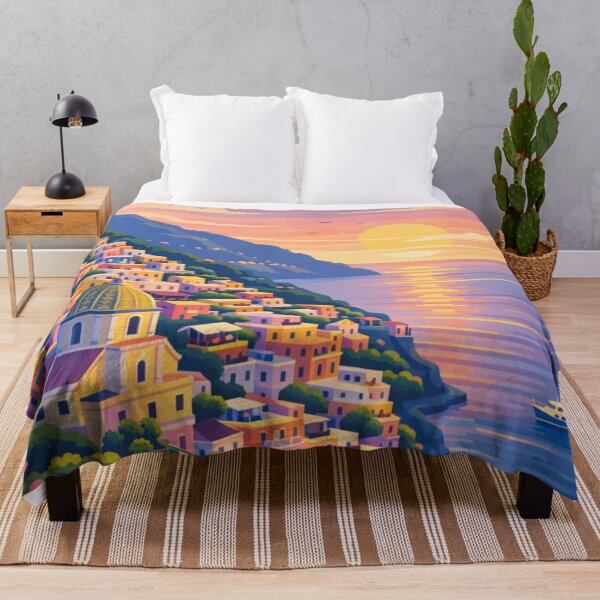 Item preview, Positano Coast Postcard designed and sold by MatthewHeights.