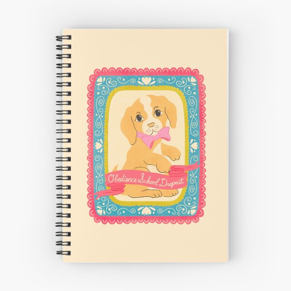 Item preview, Obedience School Dropout Funny Dog Illustration | Cute Vintage Puppy Art designed and sold by Carrie Cantwell Art.