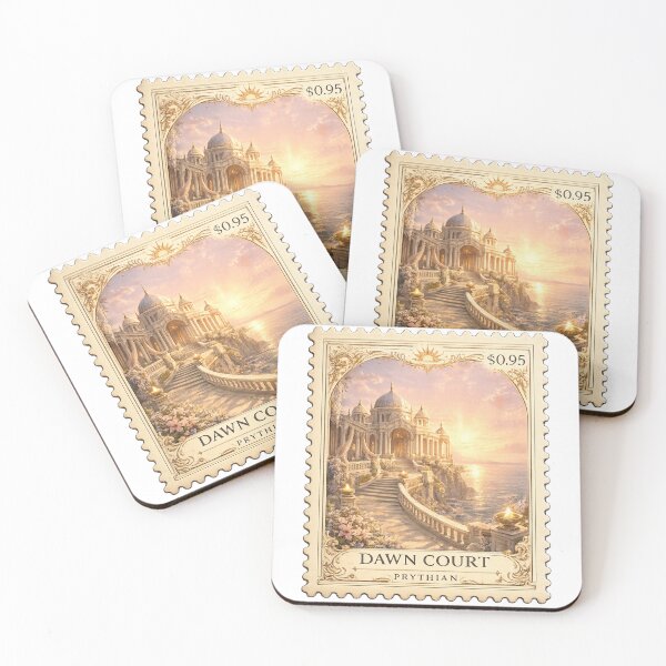 Item preview, Dawn Court Court Stamp  designed and sold by ouatisworld.