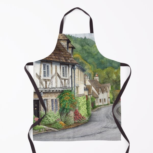 Item preview, The Cotswolds Watercolour Painting designed and sold by elameladesigns.