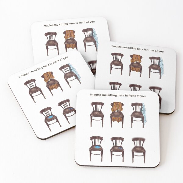 Item preview, The Empty Chair. Imagine me sitting here in front of you.  designed and sold by NETJES.