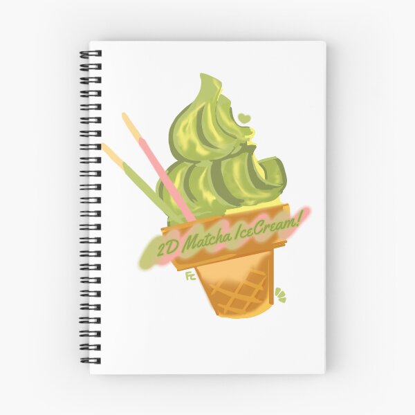 Item preview, 2D Matcha IceCream! Japanese food lover’s! designed and sold by GraphicShinies.