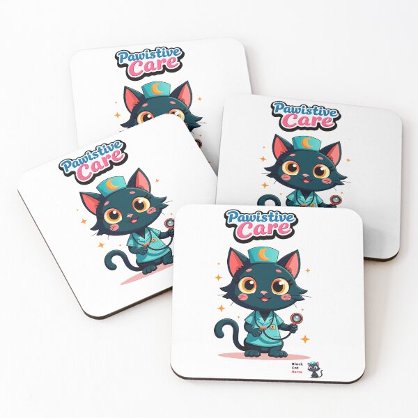 Item preview, Black Cat Nurse  designed and sold by Black Cat Merch Company.