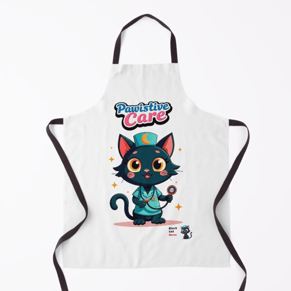 Item preview, Black Cat Nurse  designed and sold by Black Cat Merch Company.