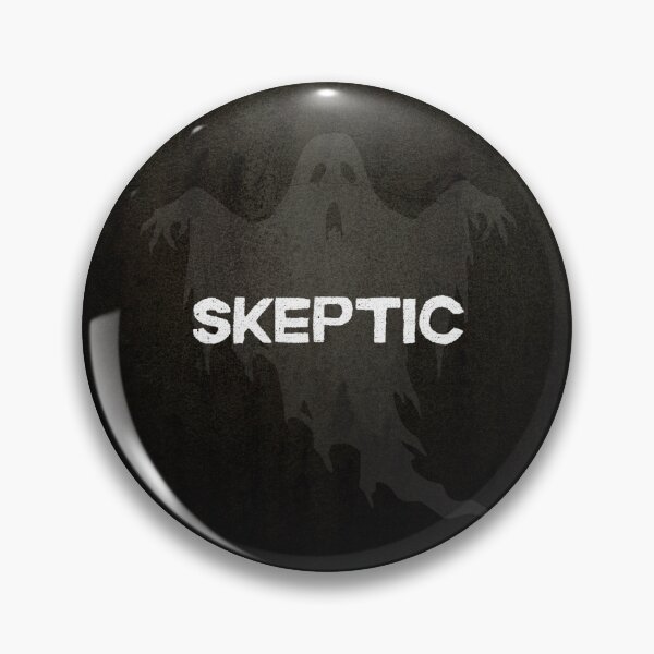 Item preview, Ghost Hunting Skeptic Team Role/Position Identification Button designed and sold by GhostlyWorld.