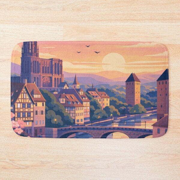 Item preview, Strasbourg Postcard  designed and sold by MatthewHeights.