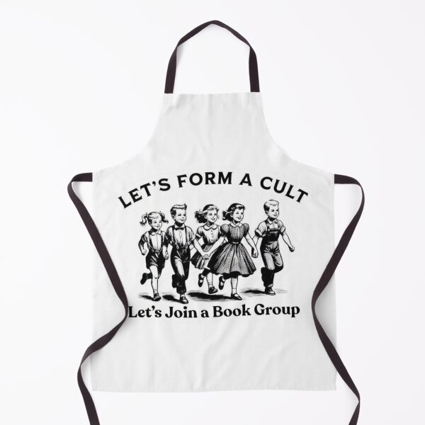Item preview, Let's Join a Cult - Let's Join a Book Group designed and sold by Vintage Vista Stickers.