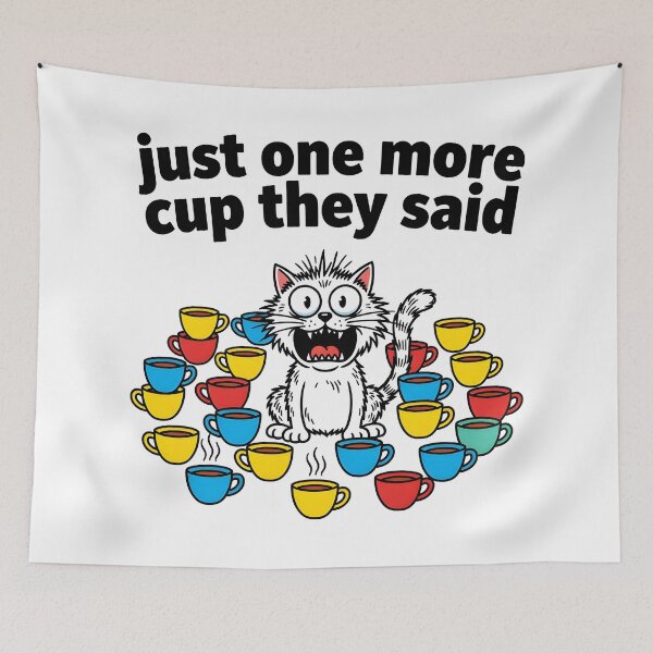 Item preview, CAT TEA designed and sold by Uglyandcute.