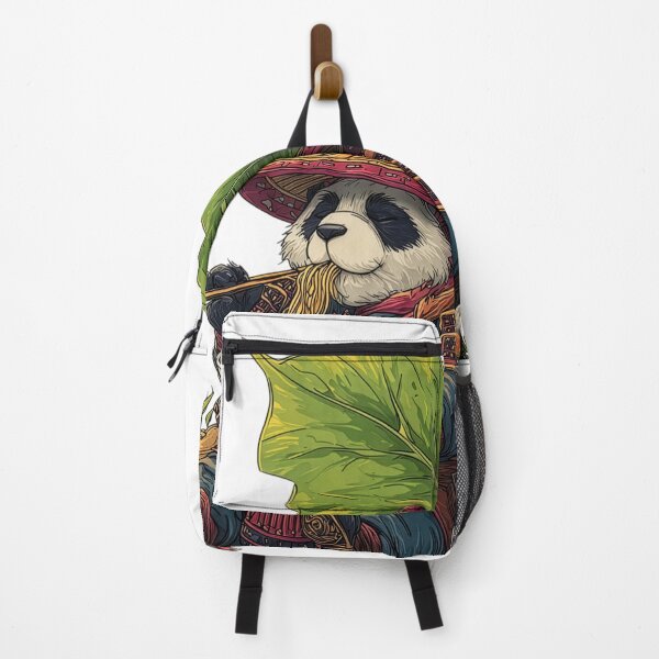 Item preview, Samurai Panda Eating Ramen designed and sold by Mon!o.