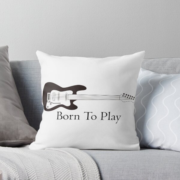 Item preview, Born To Play Guitar Vintage Music T-Shirt designed and sold by AmadeoBe.