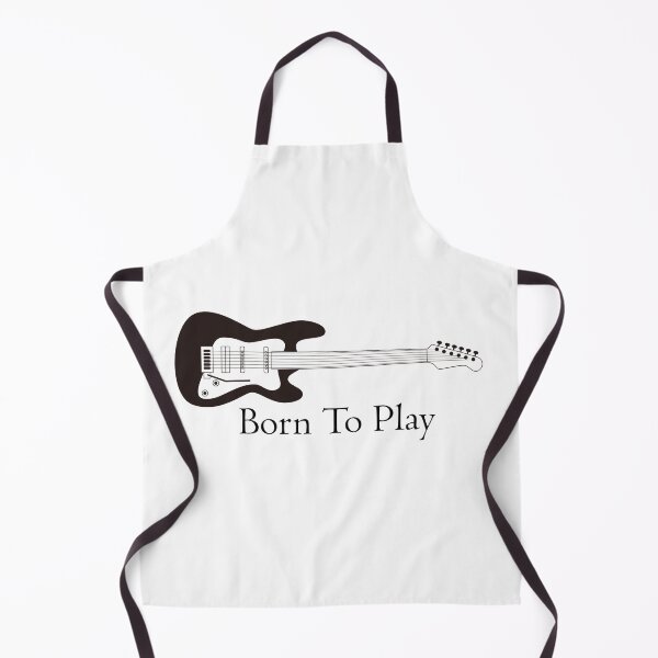 Item preview, Born To Play Guitar Vintage Music T-Shirt designed and sold by AmadeoBe.