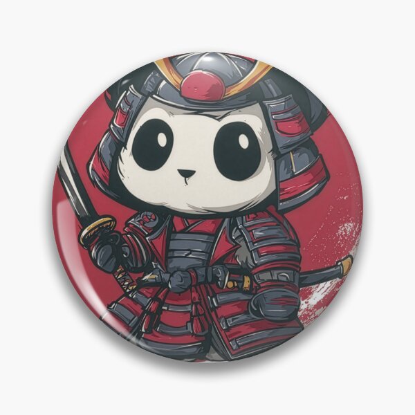 Item preview, Cute Samurai Panda Warrior designed and sold by Mon!o.