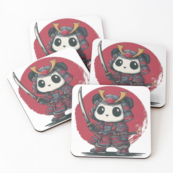 Item preview, Cute Samurai Panda Warrior designed and sold by Mon!o.