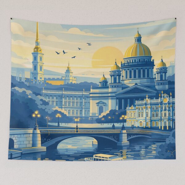 Item preview, St. Petersburg Postcard  designed and sold by MatthewHeights.
