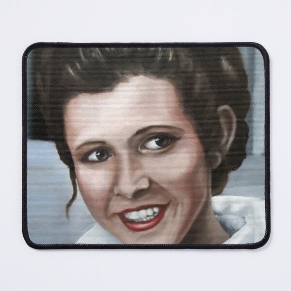 Item preview, Hoth Leia portrait designed and sold by amyvangaasbeck.