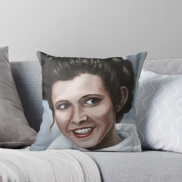 Item preview, Hoth Leia portrait designed and sold by amyvangaasbeck.