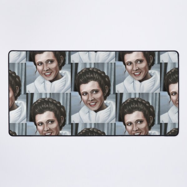 Item preview, Hoth Leia portrait designed and sold by amyvangaasbeck.