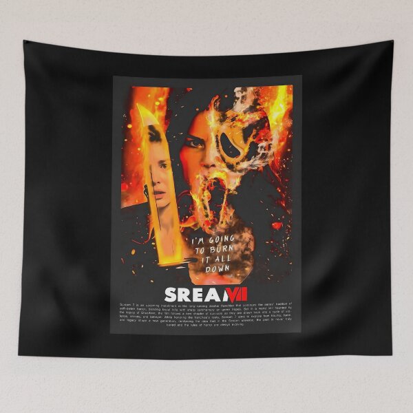 Item preview, scream 7 designed and sold by funeralbeat.