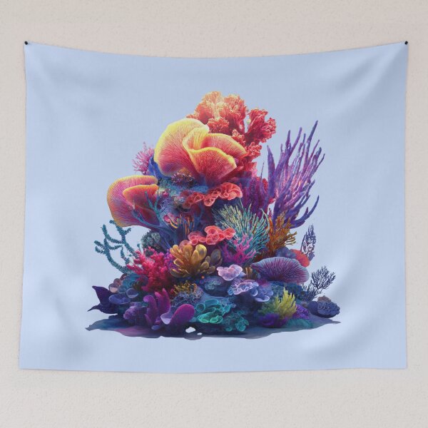 Item preview, Colorful Coral designed and sold by bubblyrainbow.