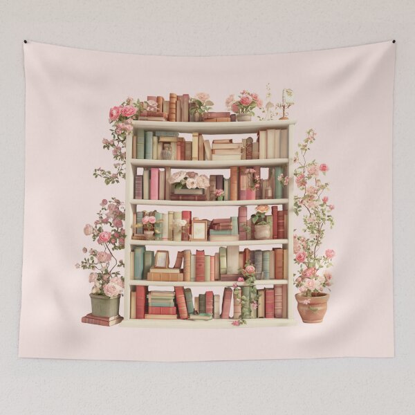 Item preview, Library in Romance designed and sold by bubblyrainbow.