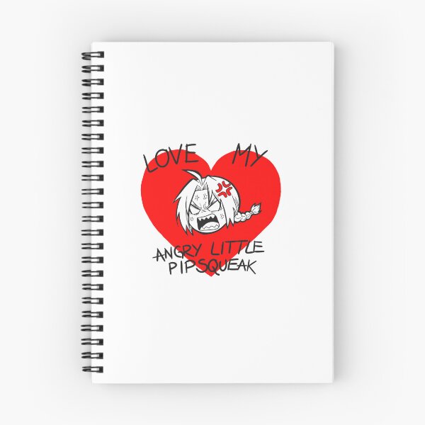Item preview, Love My Little Angry Pipsqueak – Chibi Ed Elric Heart | Fullmetal Alchemist Fan Art designed and sold by EcceHomonculus.