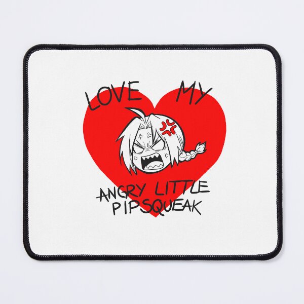 Item preview, Love My Little Angry Pipsqueak – Chibi Ed Elric Heart | Fullmetal Alchemist Fan Art designed and sold by EcceHomonculus.