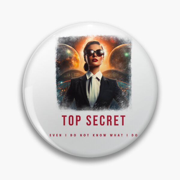 Item preview, Top Secret Even I Don’t Know What I Do – Funny Office Humor T-Shirt | Sarcastic Work Joke Tee | Secret Agent Style Shirt designed and sold by Gerontar.