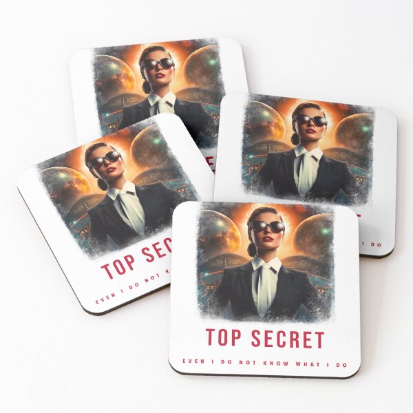 Item preview, Top Secret Even I Don’t Know What I Do – Funny Office Humor T-Shirt | Sarcastic Work Joke Tee | Secret Agent Style Shirt designed and sold by Gerontar.