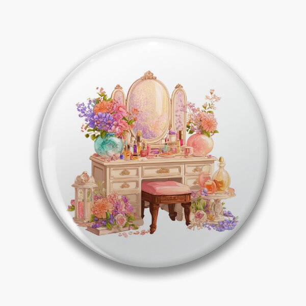 Item preview, Floral Vanity designed and sold by bubblyrainbow.